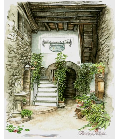 La Loggetta Di Apricus Villa Olevano Romano Eksteriør billede